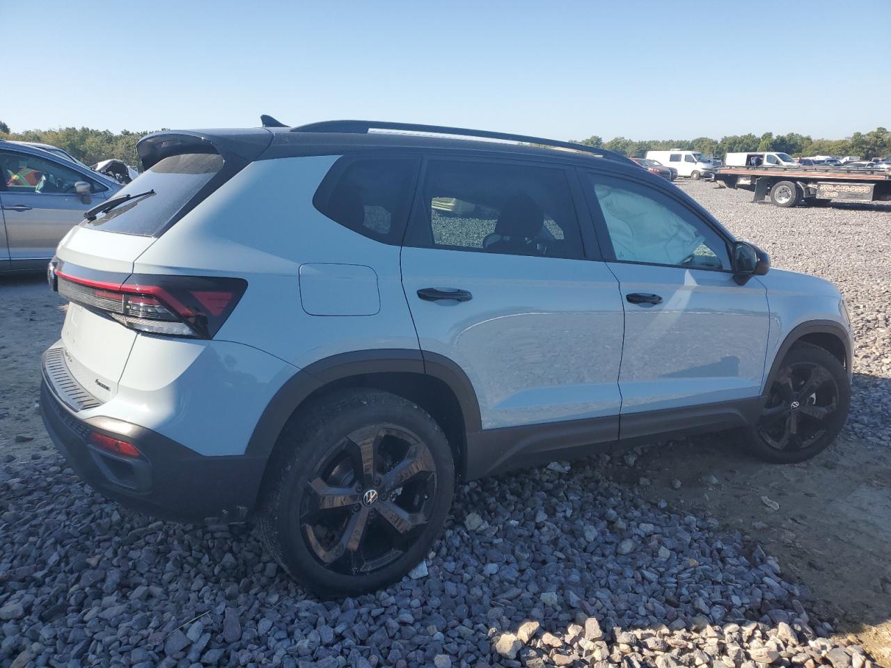 2025 Volkswagen Taos Se Black Серый vin: 3VV2C7B23SM049475