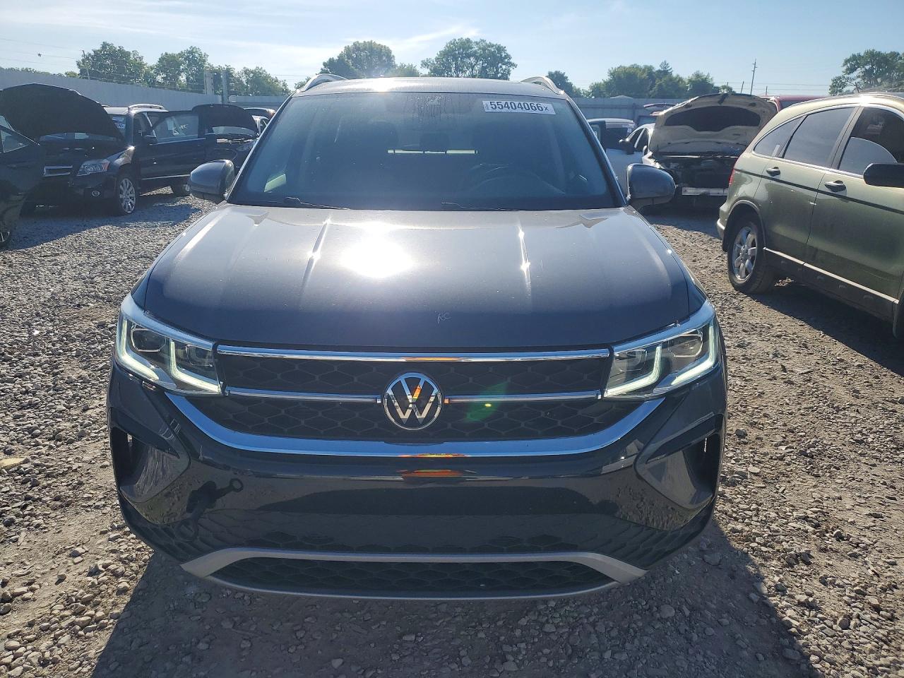 2022 Volkswagen Taos Sel Gray vin: 3VV2X7B22NM016069