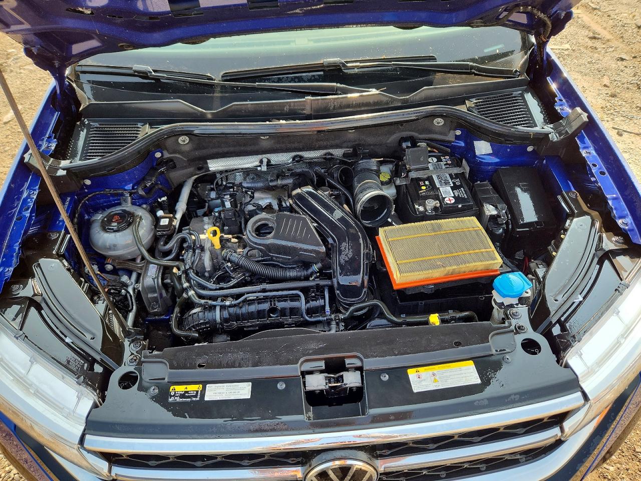 2023 Volkswagen Taos Sel Blue vin: 3VV2X7B22PM306850