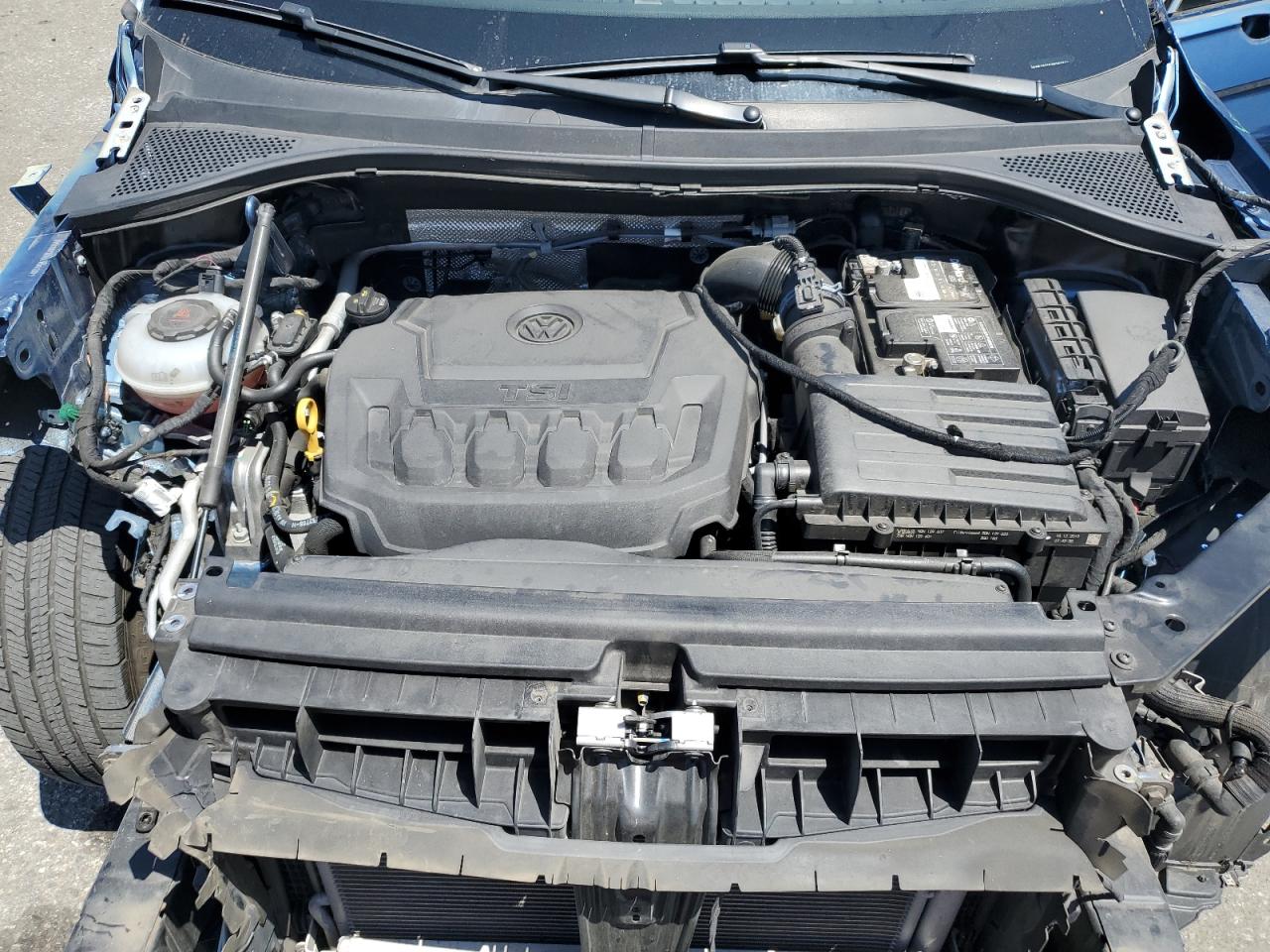 2020 Volkswagen Tiguan Se Blue vin: 3VV3B7AX0LM092371