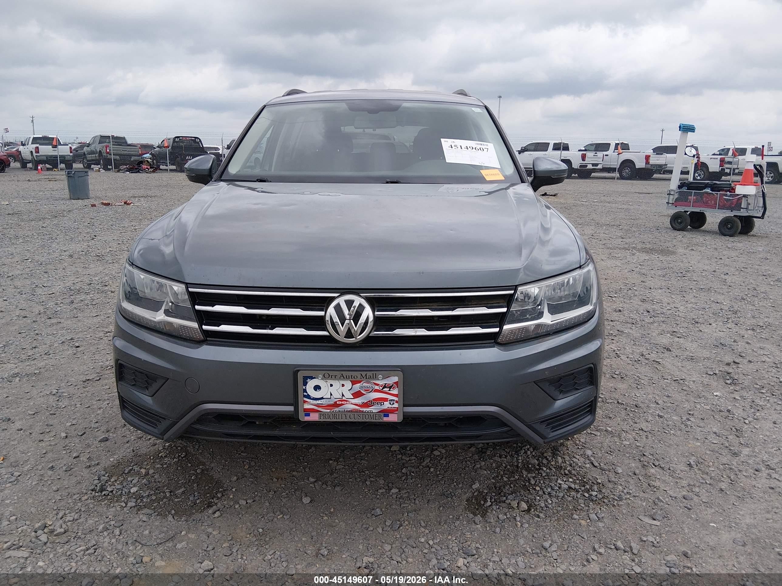 2021 Volkswagen Tiguan 2.0t Se/2.0t Se R-line Black/2.0t Sel Gray vin: 3VV3B7AX0MM081162
