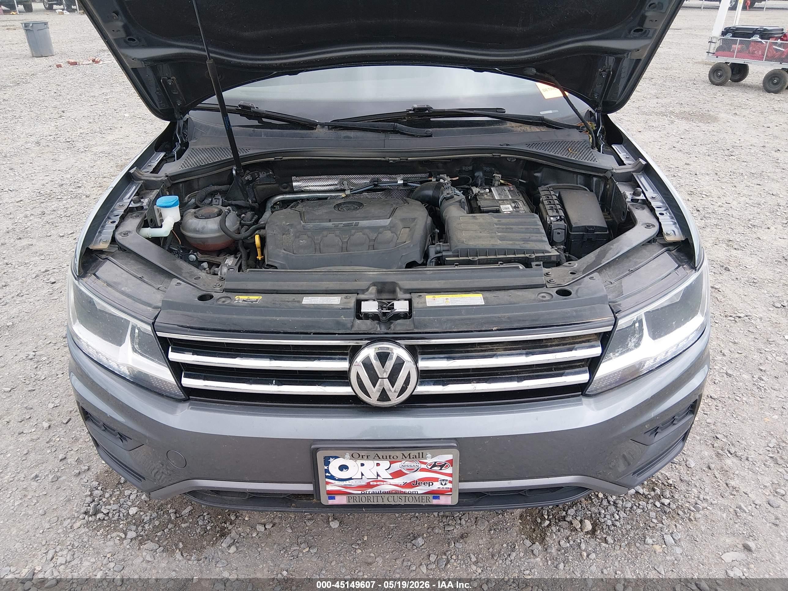 2021 Volkswagen Tiguan 2.0t Se/2.0t Se R-line Black/2.0t Sel Gray vin: 3VV3B7AX0MM081162