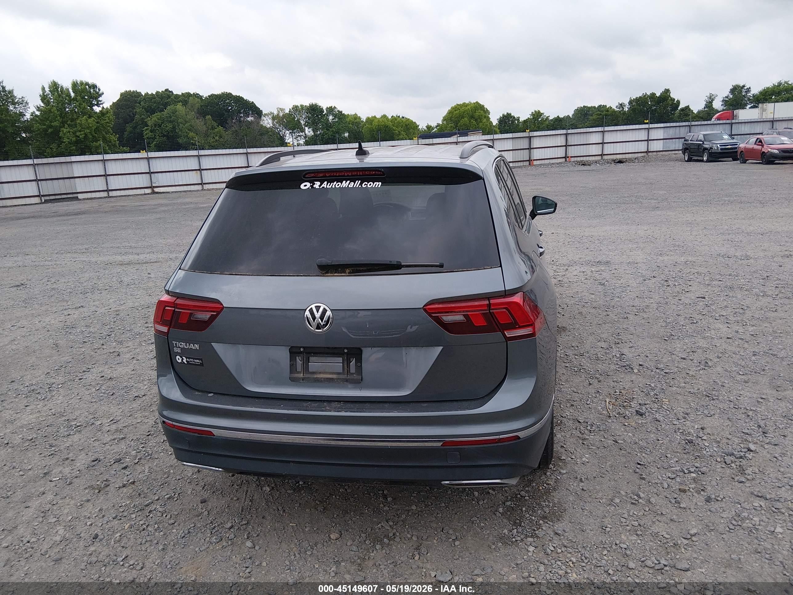 2021 Volkswagen Tiguan 2.0t Se/2.0t Se R-line Black/2.0t Sel Gray vin: 3VV3B7AX0MM081162