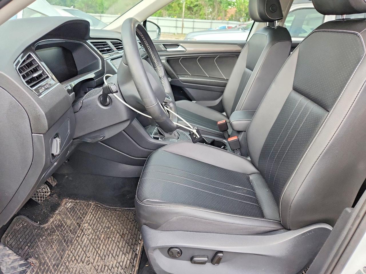 2022 Volkswagen Tiguan Se Белый vin: 3VV3B7AX1NM014412