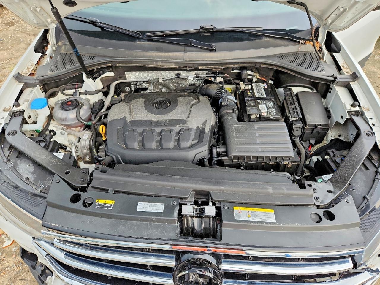 2022 Volkswagen Tiguan Se Белый vin: 3VV3B7AX1NM014412