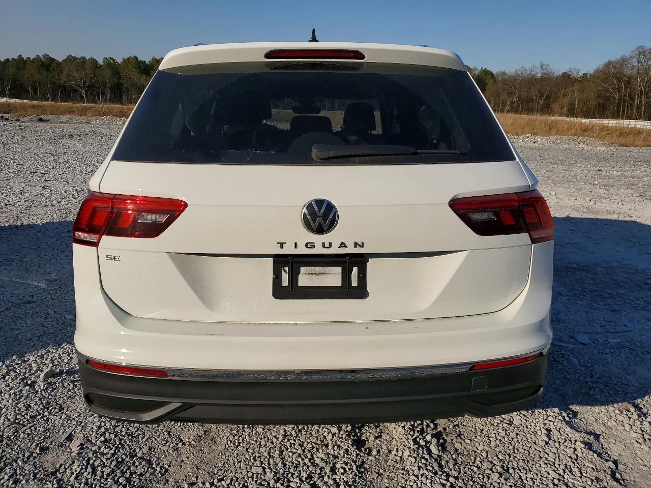 2022 Volkswagen Tiguan Se Белый vin: 3VV3B7AX1NM074710