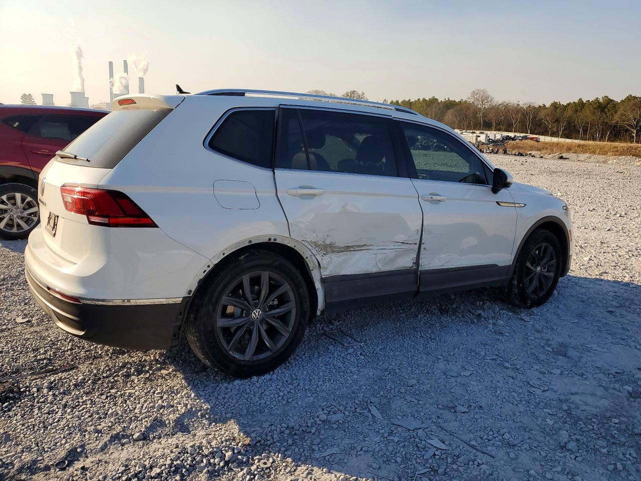 2022 Volkswagen Tiguan Se Белый vin: 3VV3B7AX1NM074710
