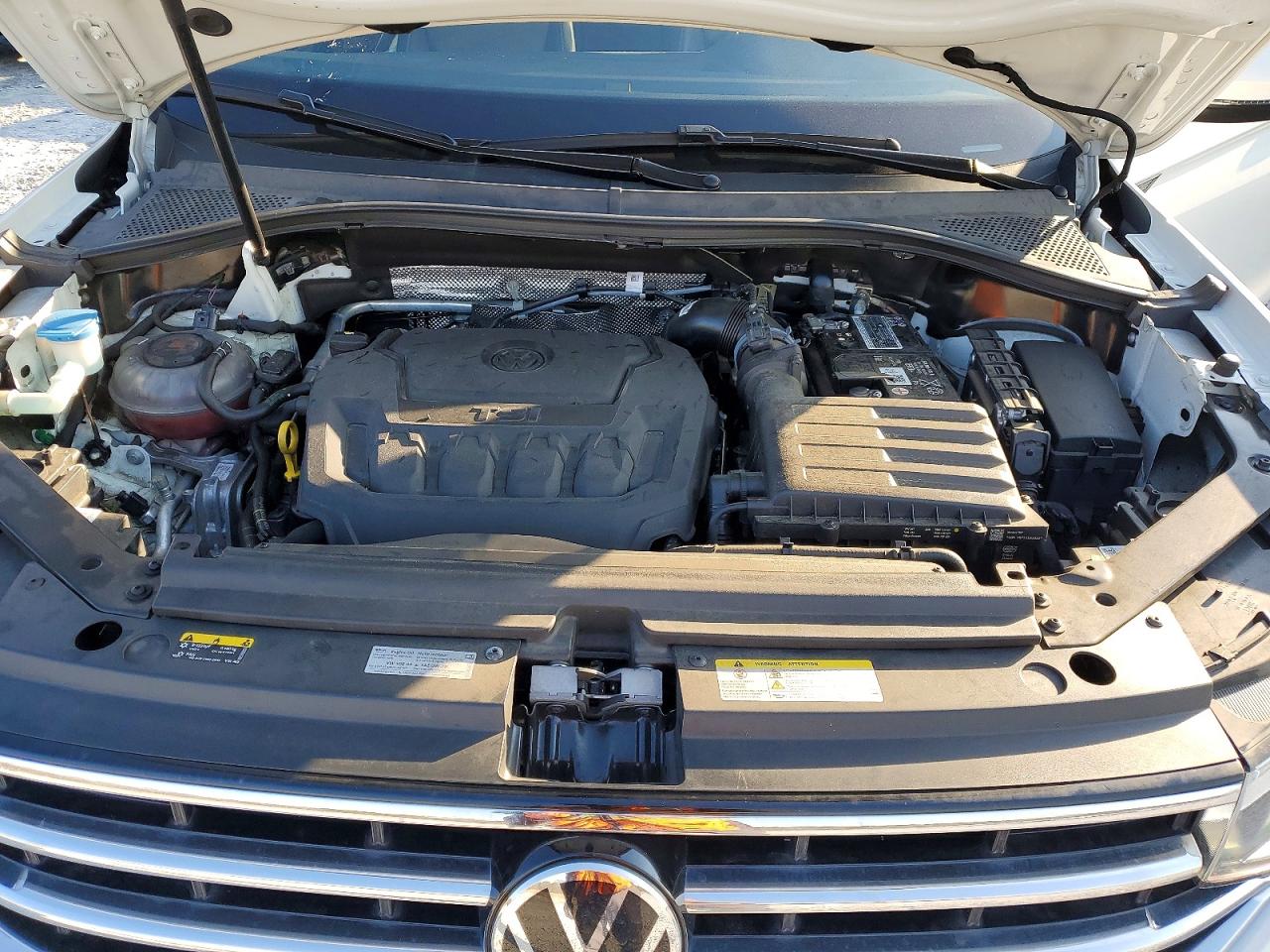 2022 Volkswagen Tiguan Se Белый vin: 3VV3B7AX1NM074710