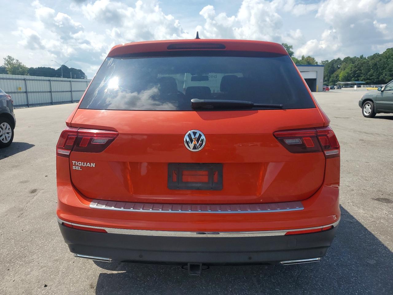 2019 Volkswagen Tiguan Se Orange vin: 3VV3B7AX2KM134473