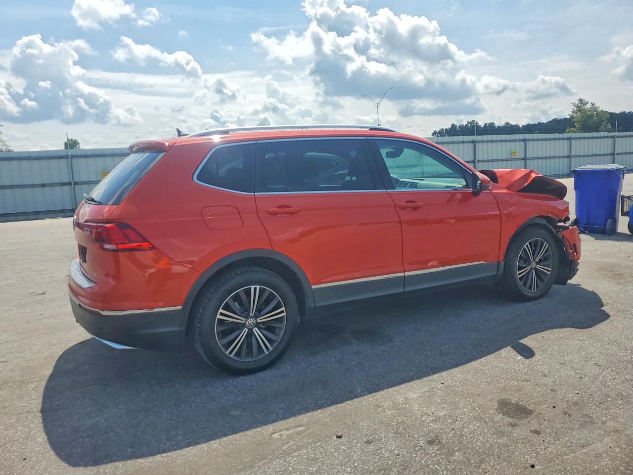 2019 Volkswagen Tiguan Se Orange vin: 3VV3B7AX2KM134473