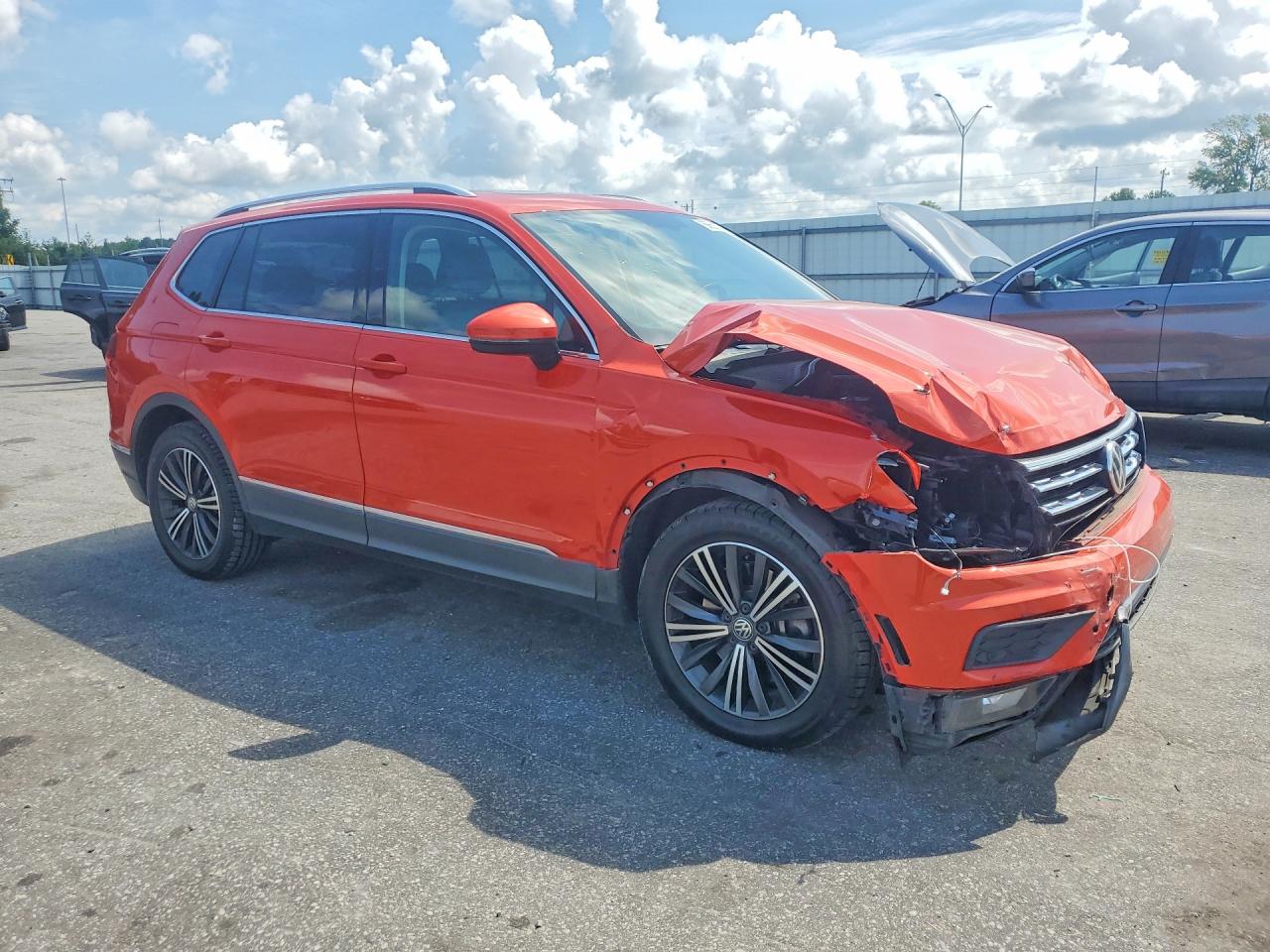 2019 Volkswagen Tiguan Se Orange vin: 3VV3B7AX2KM134473