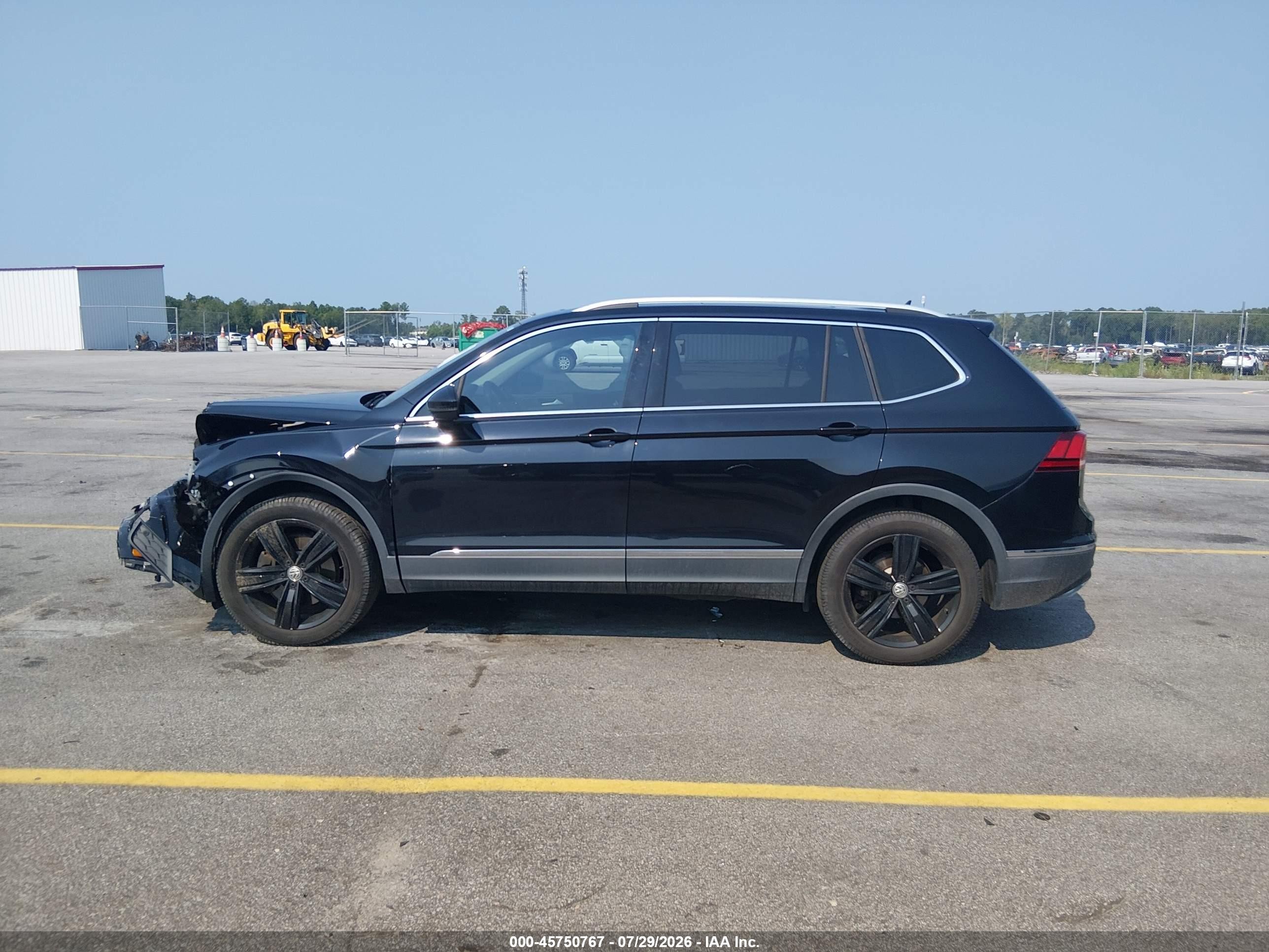 2021 Volkswagen Tiguan 2.0t Se/2.0t Se R-line Black/2.0t Sel Black vin: 3VV3B7AX2MM014546