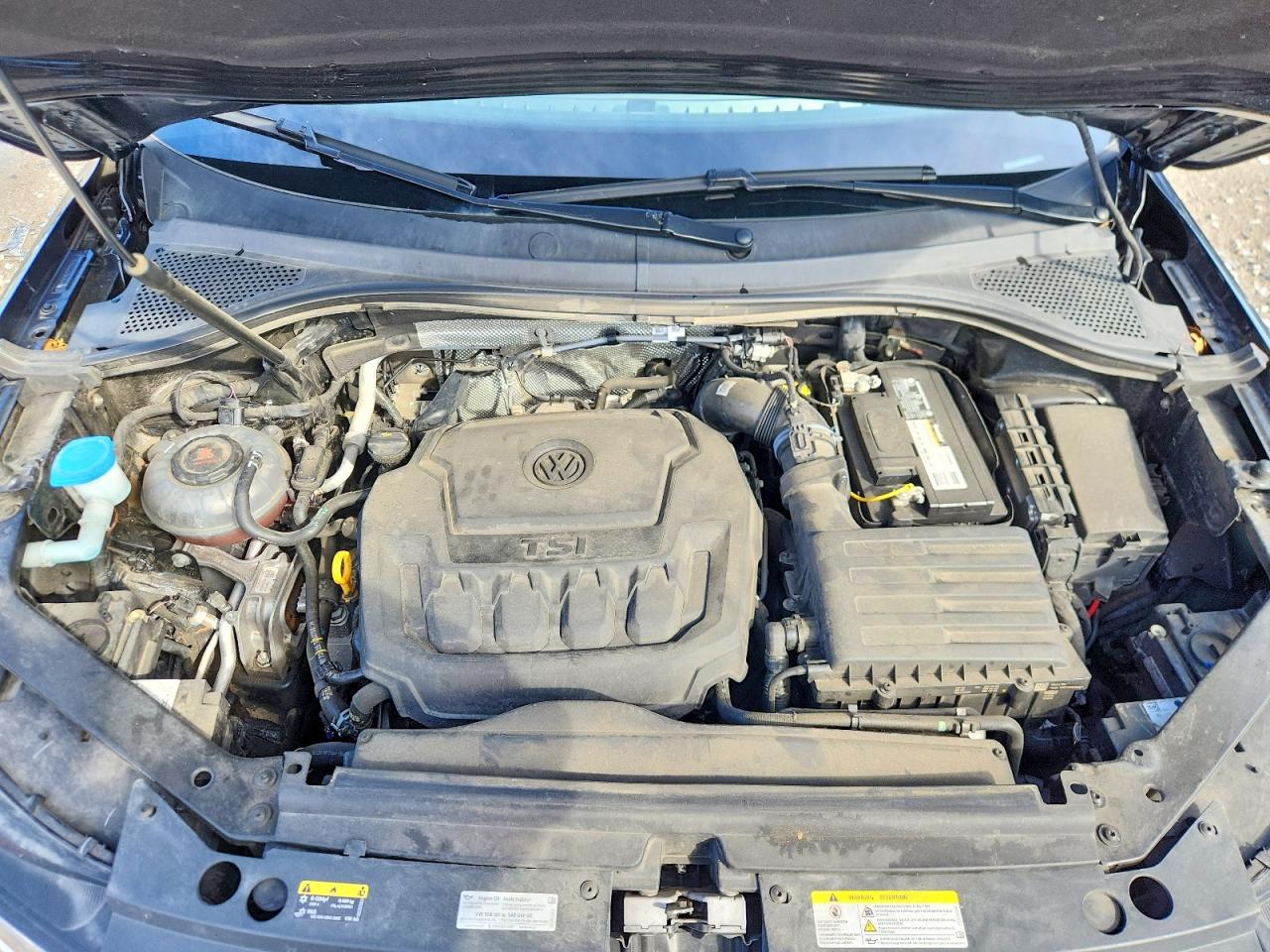 2022 Volkswagen Tiguan Se Черный vin: 3VV3B7AX2NM087210
