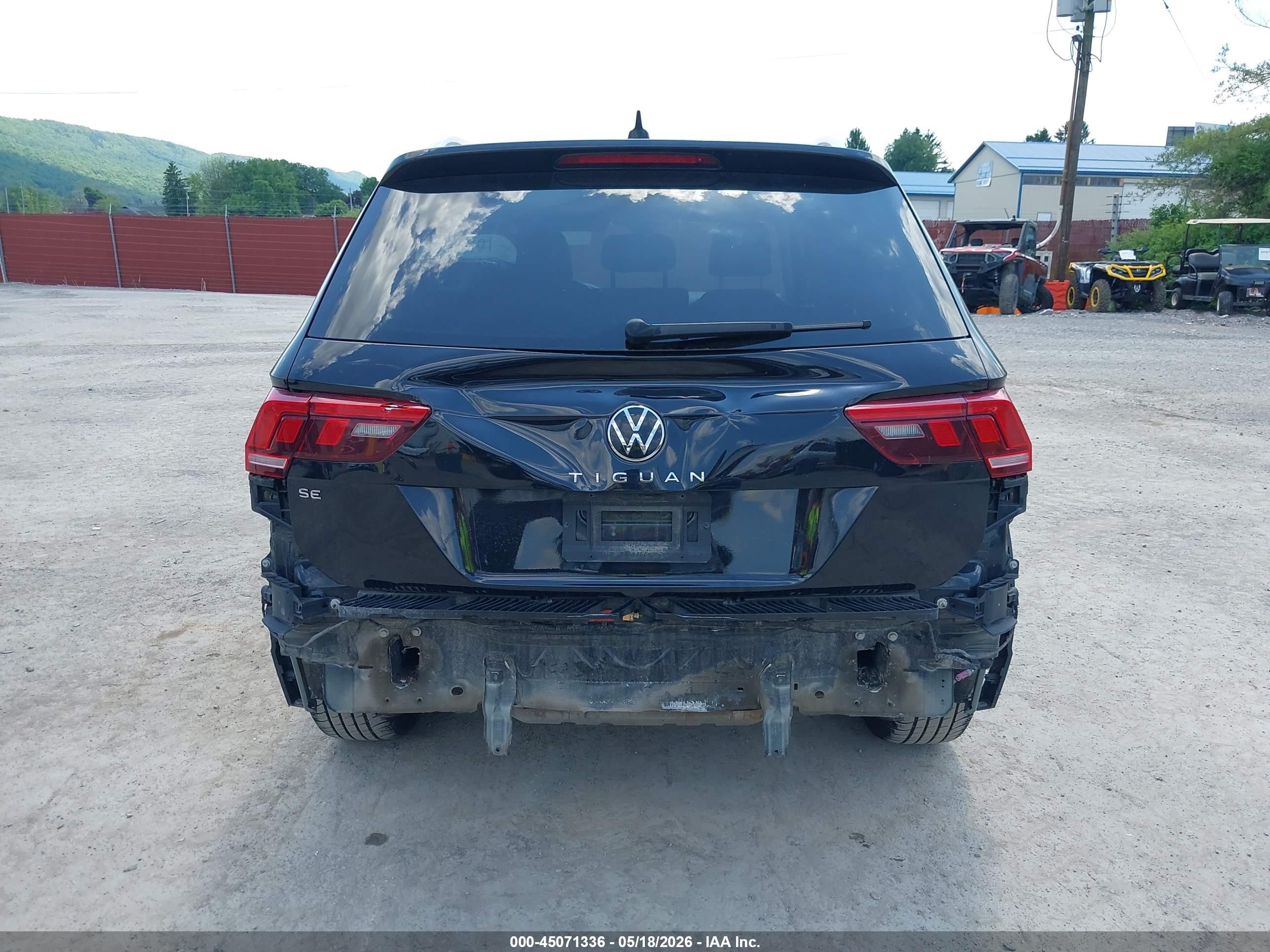 2024 Volkswagen Tiguan 2.0t Se/2.0t Wolfsburg Edition Black vin: 3VV3B7AX2RM030432