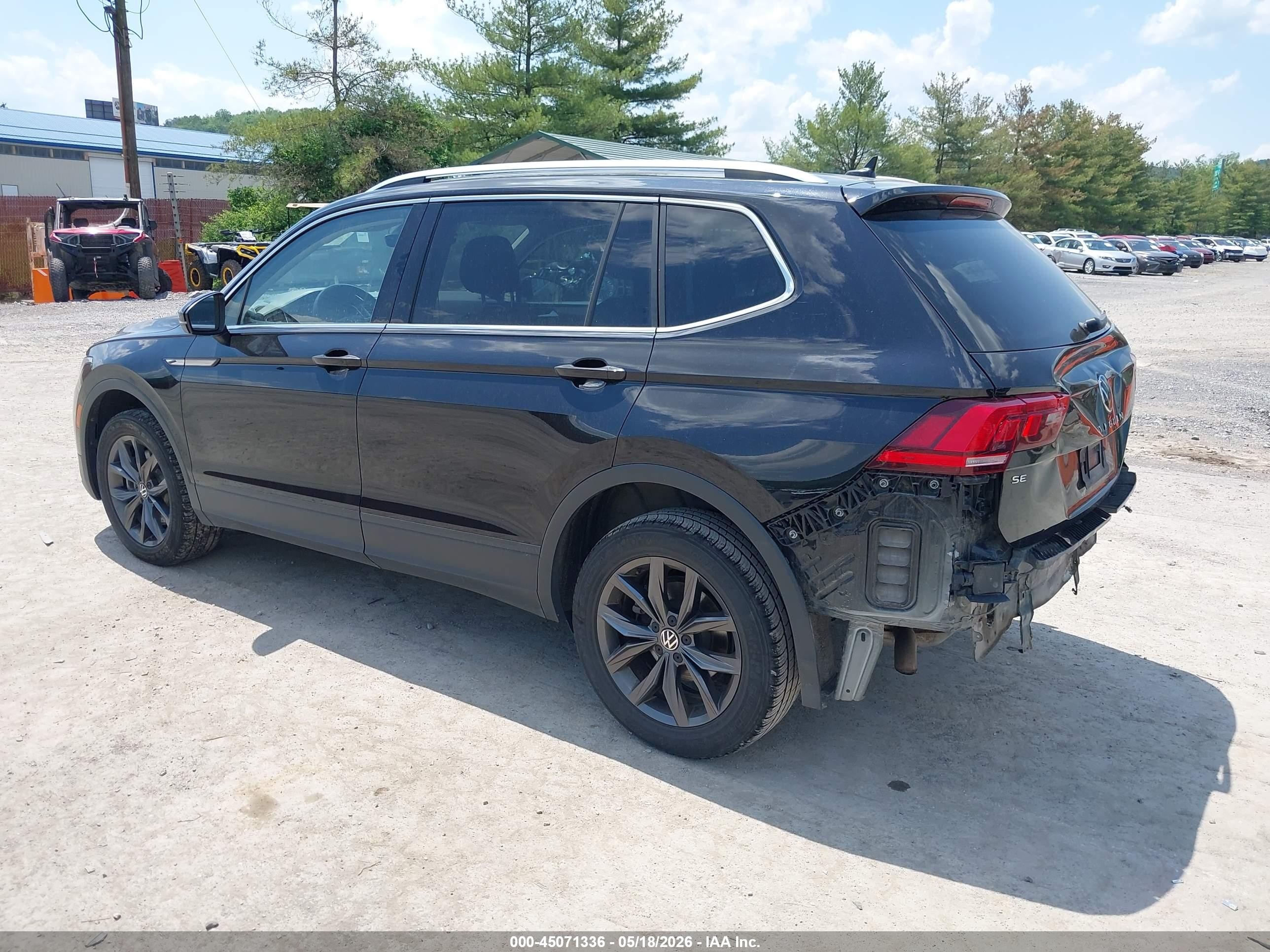 2024 Volkswagen Tiguan 2.0t Se/2.0t Wolfsburg Edition Black vin: 3VV3B7AX2RM030432