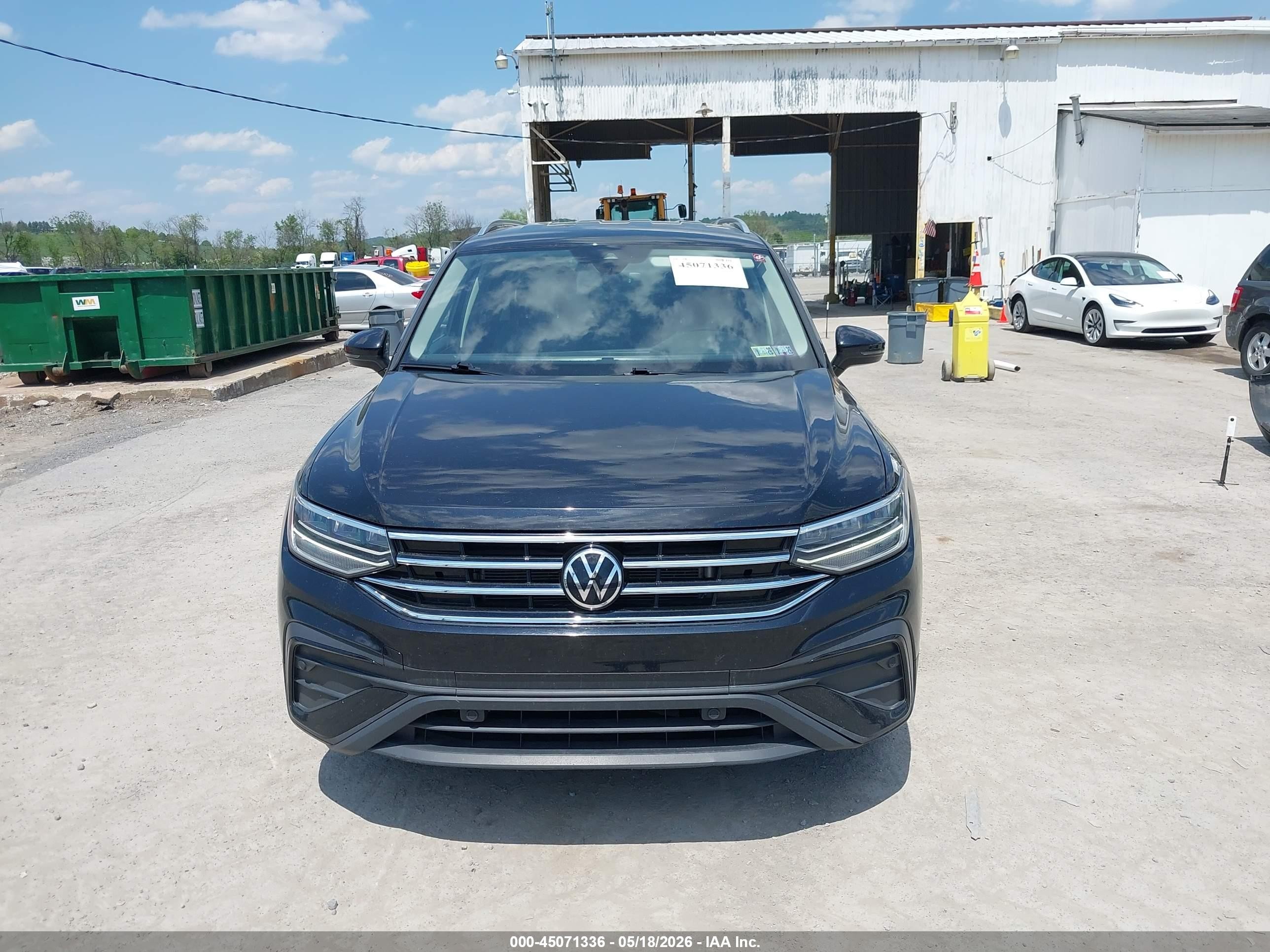 2024 Volkswagen Tiguan 2.0t Se/2.0t Wolfsburg Edition Black vin: 3VV3B7AX2RM030432