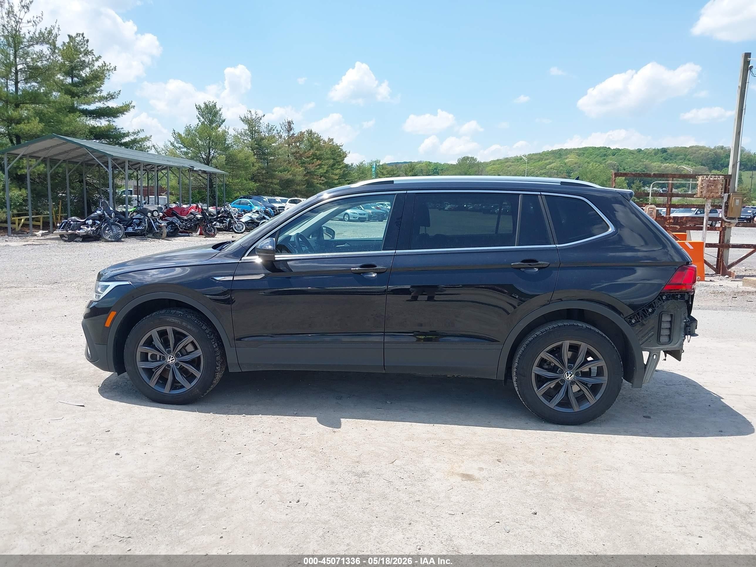 2024 Volkswagen Tiguan 2.0t Se/2.0t Wolfsburg Edition Black vin: 3VV3B7AX2RM030432
