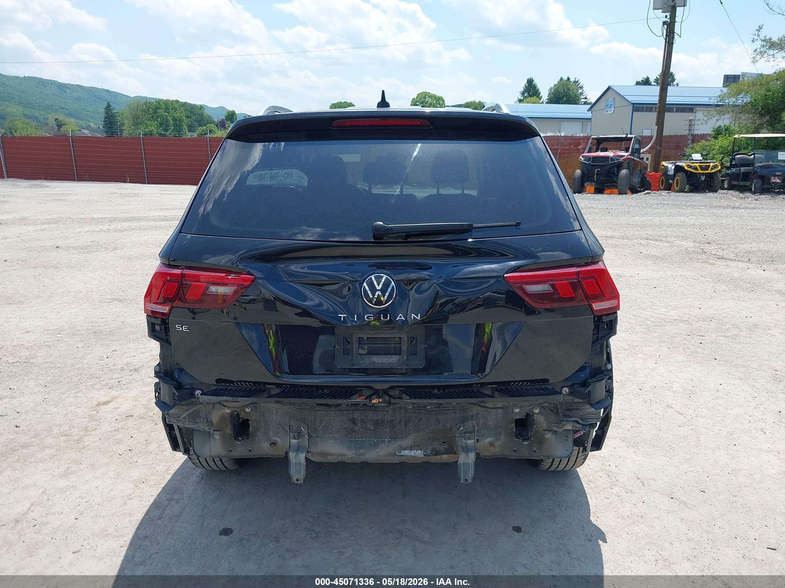 2024 Volkswagen Tiguan 2.0t Se/2.0t Wolfsburg Edition Black vin: 3VV3B7AX2RM030432