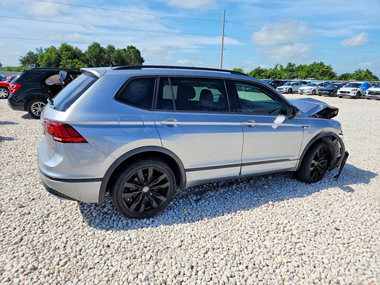 2021 Volkswagen Tiguan Se Silver vin: 3VV3B7AX3MM091135