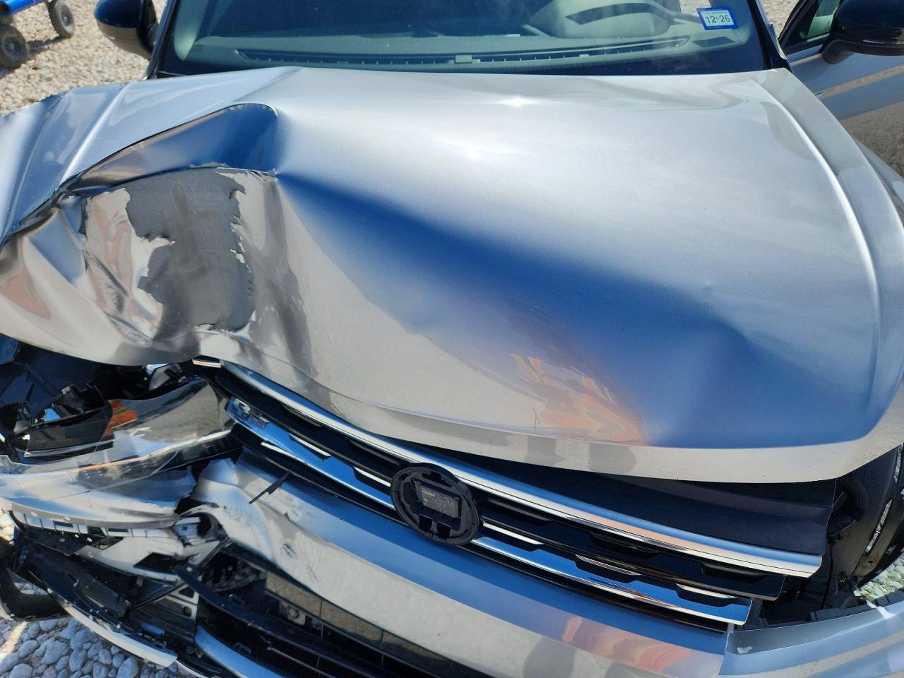 2021 Volkswagen Tiguan Se Silver vin: 3VV3B7AX3MM091135