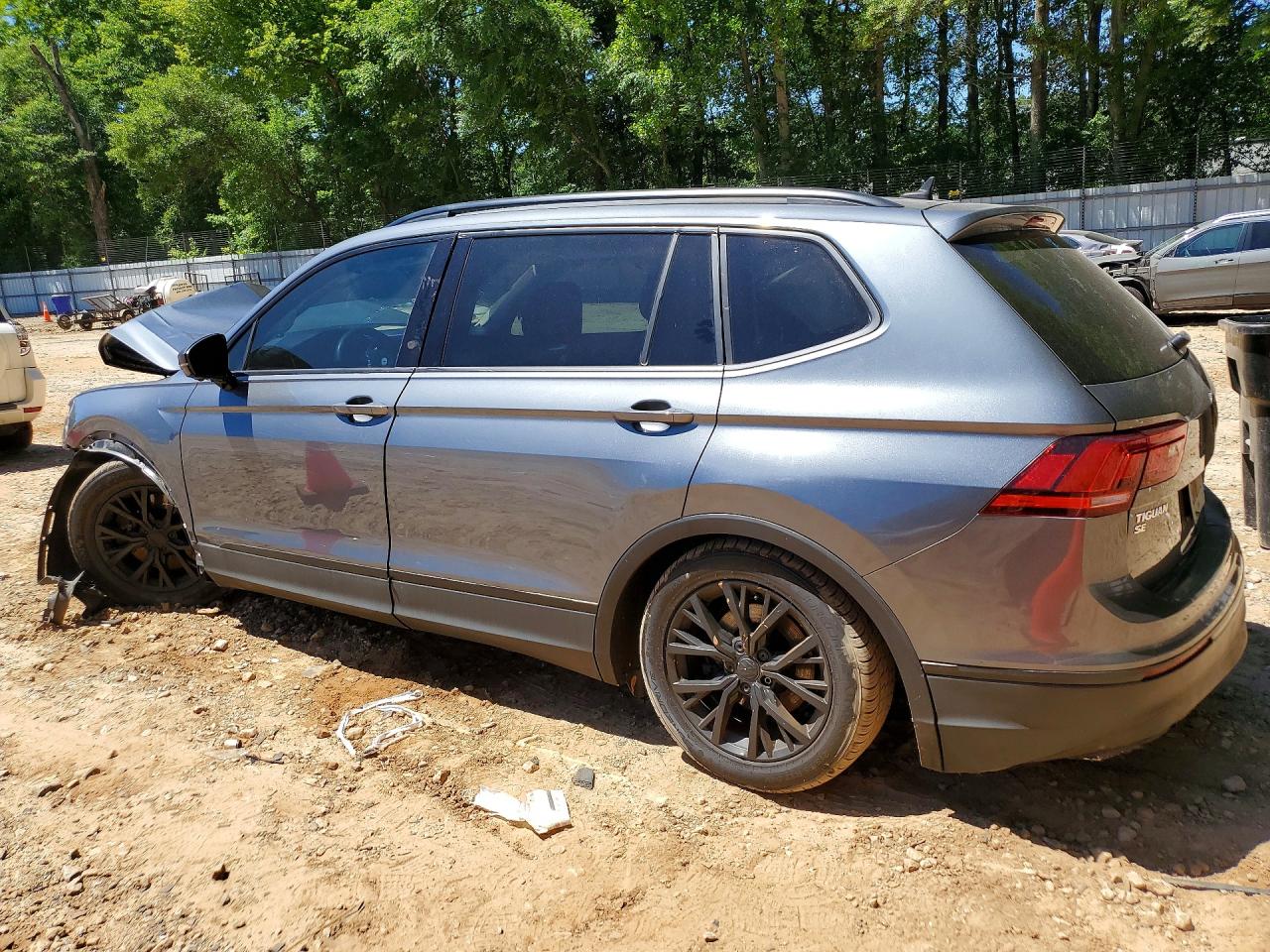 2020 Volkswagen Tiguan Se Gray vin: 3VV3B7AX4LM019021