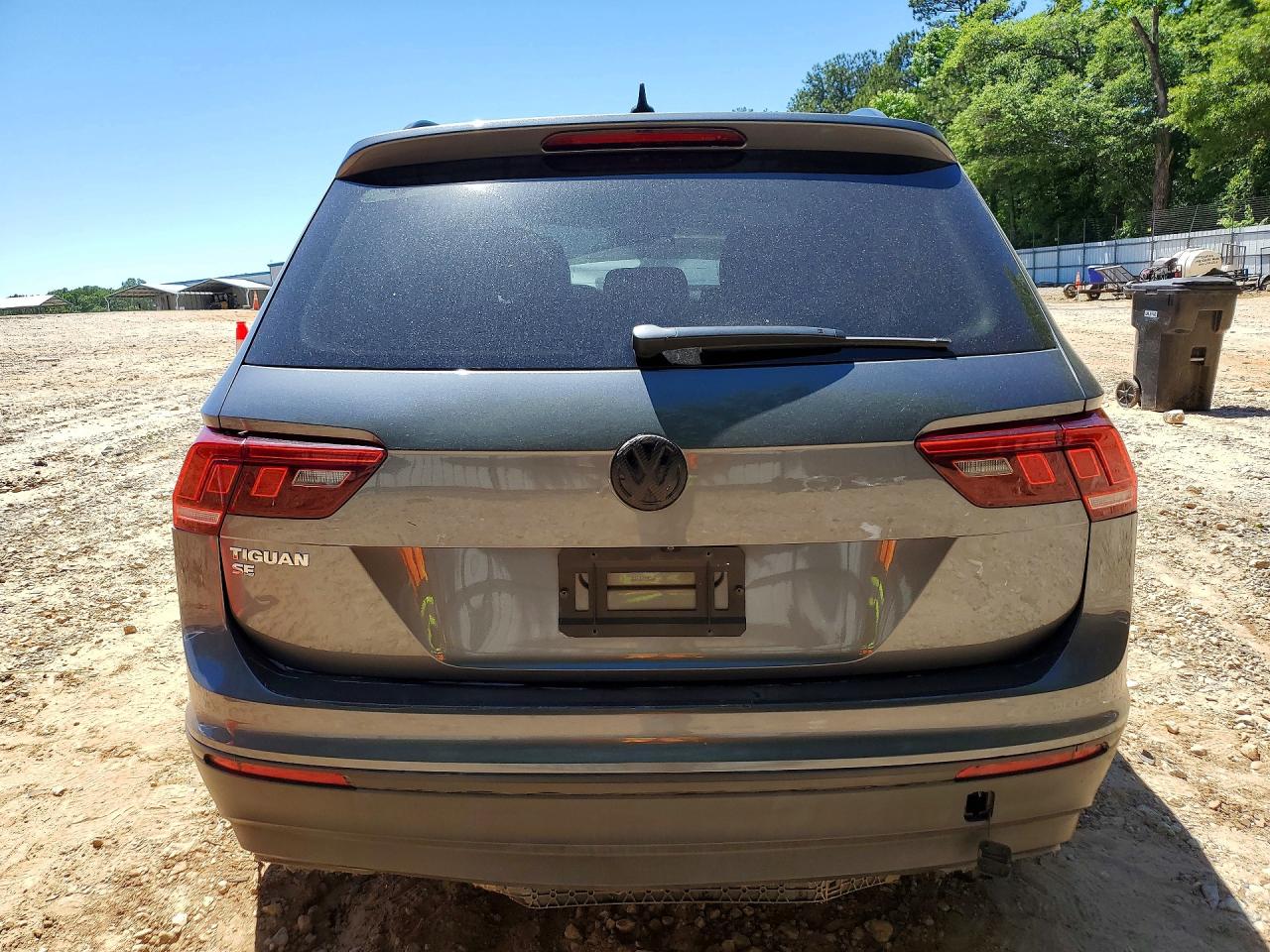 2020 Volkswagen Tiguan Se Gray vin: 3VV3B7AX4LM019021