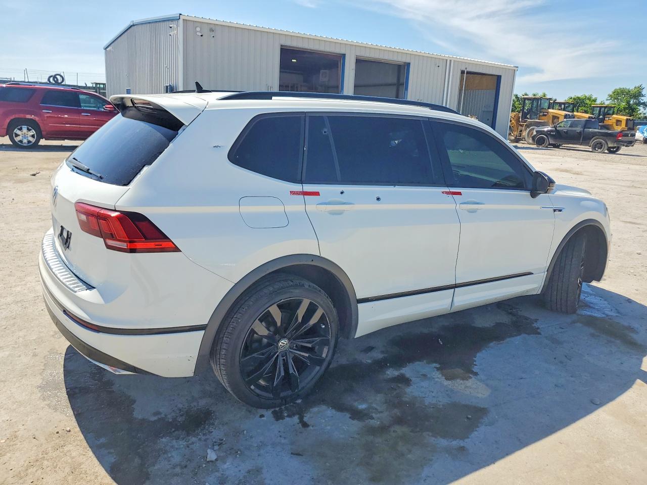 2021 Volkswagen Tiguan Se White vin: 3VV3B7AX4MM091886