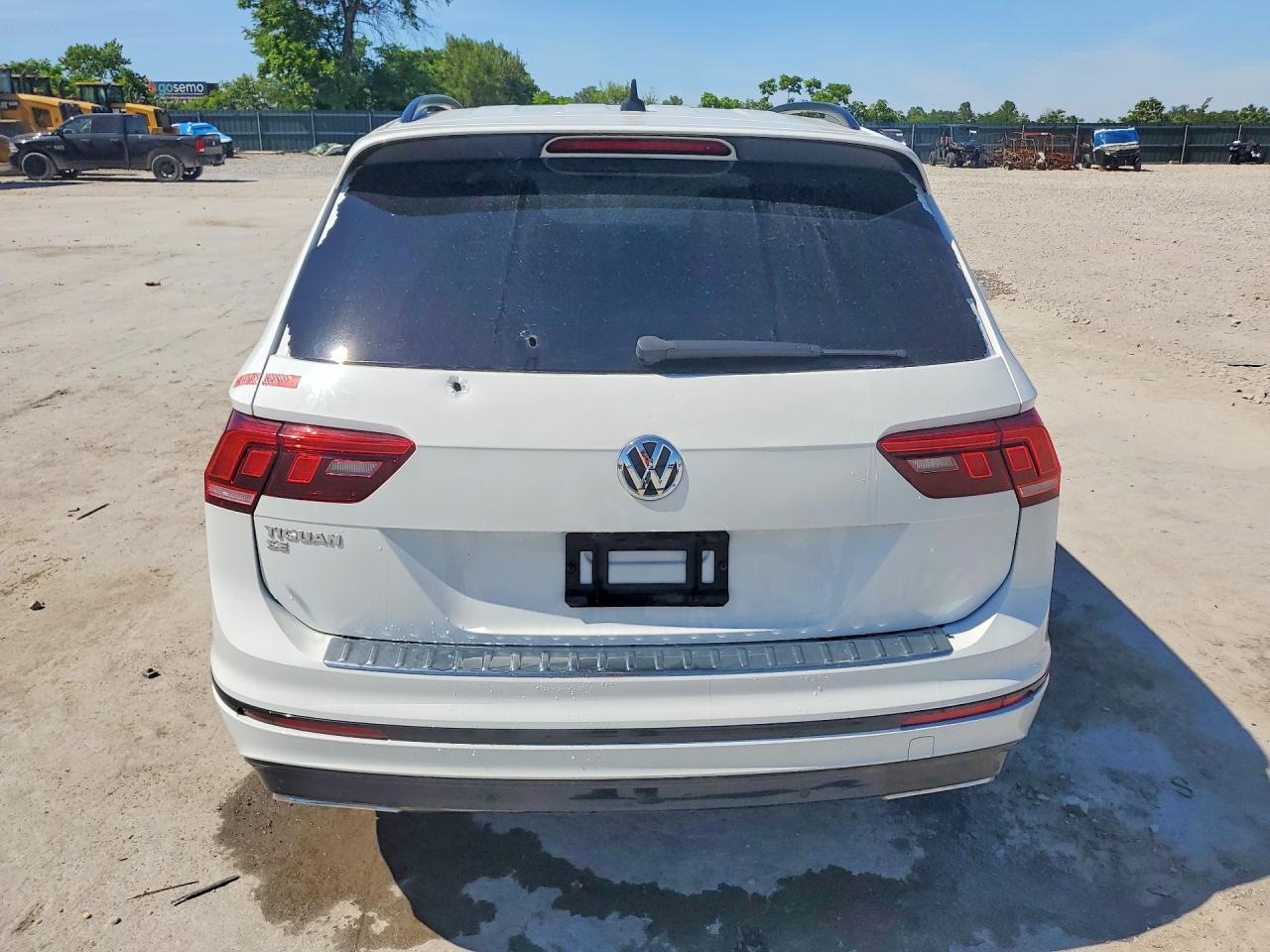 2021 Volkswagen Tiguan Se White vin: 3VV3B7AX4MM091886