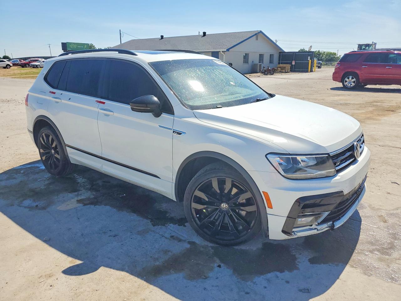 2021 Volkswagen Tiguan Se White vin: 3VV3B7AX4MM091886