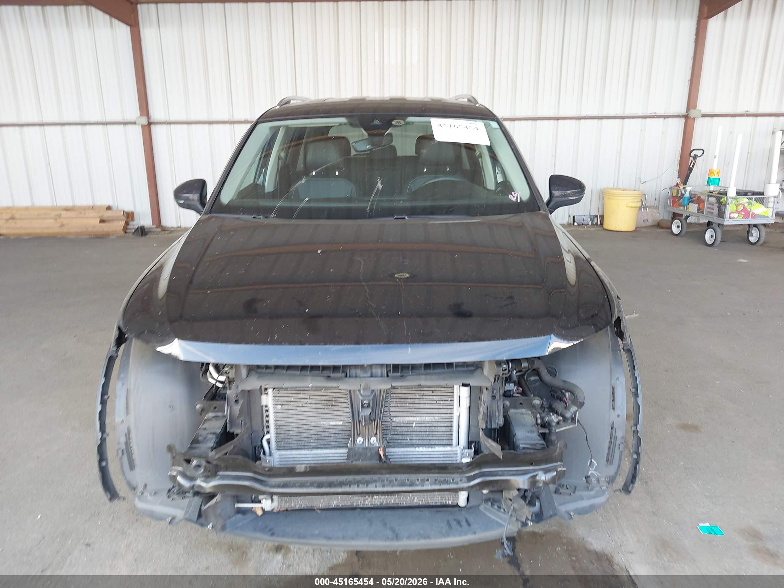 2022 Volkswagen Tiguan 2.0t Se Черный vin: 3VV3B7AX4NM141624