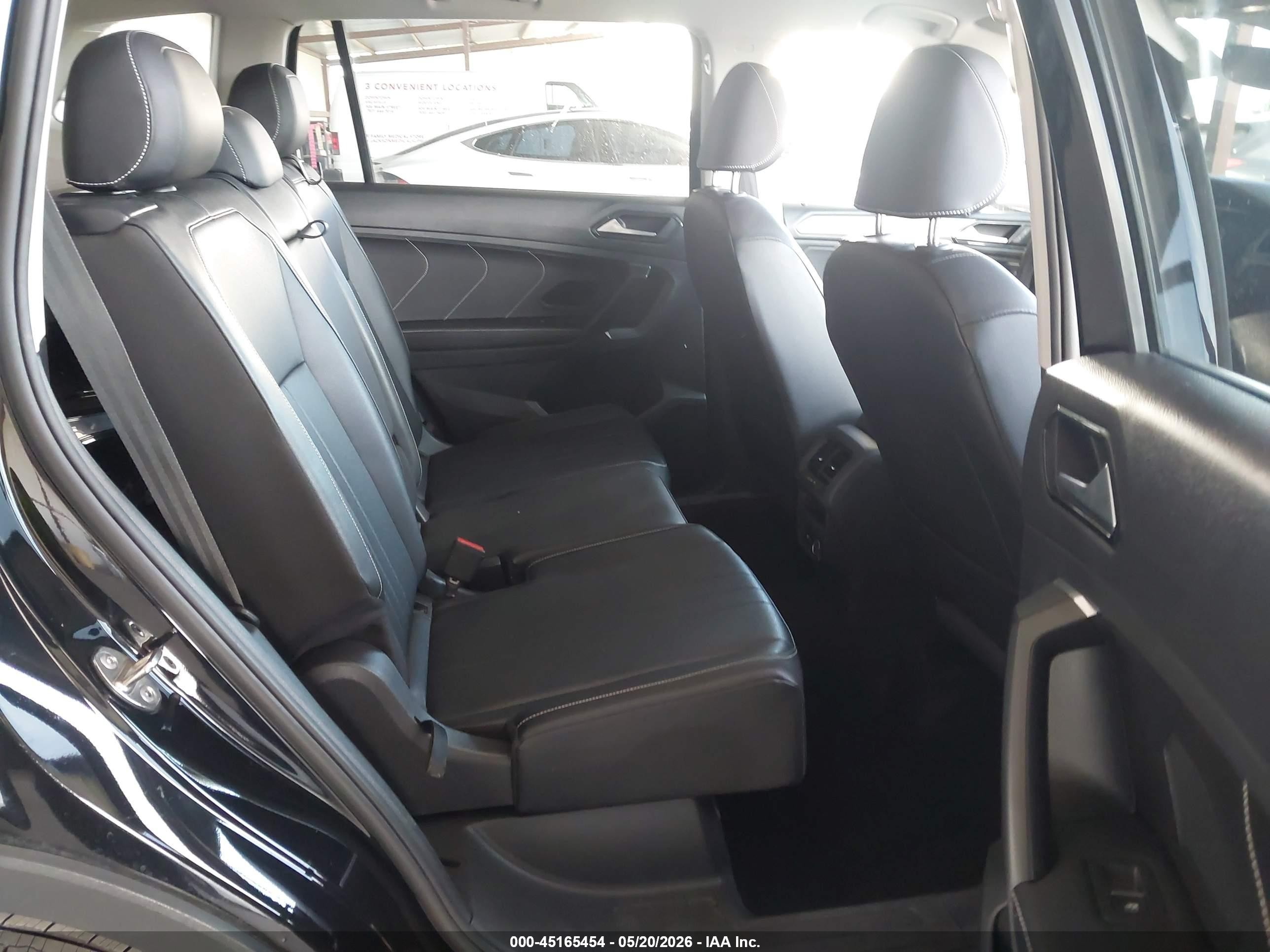 2022 Volkswagen Tiguan 2.0t Se Черный vin: 3VV3B7AX4NM141624