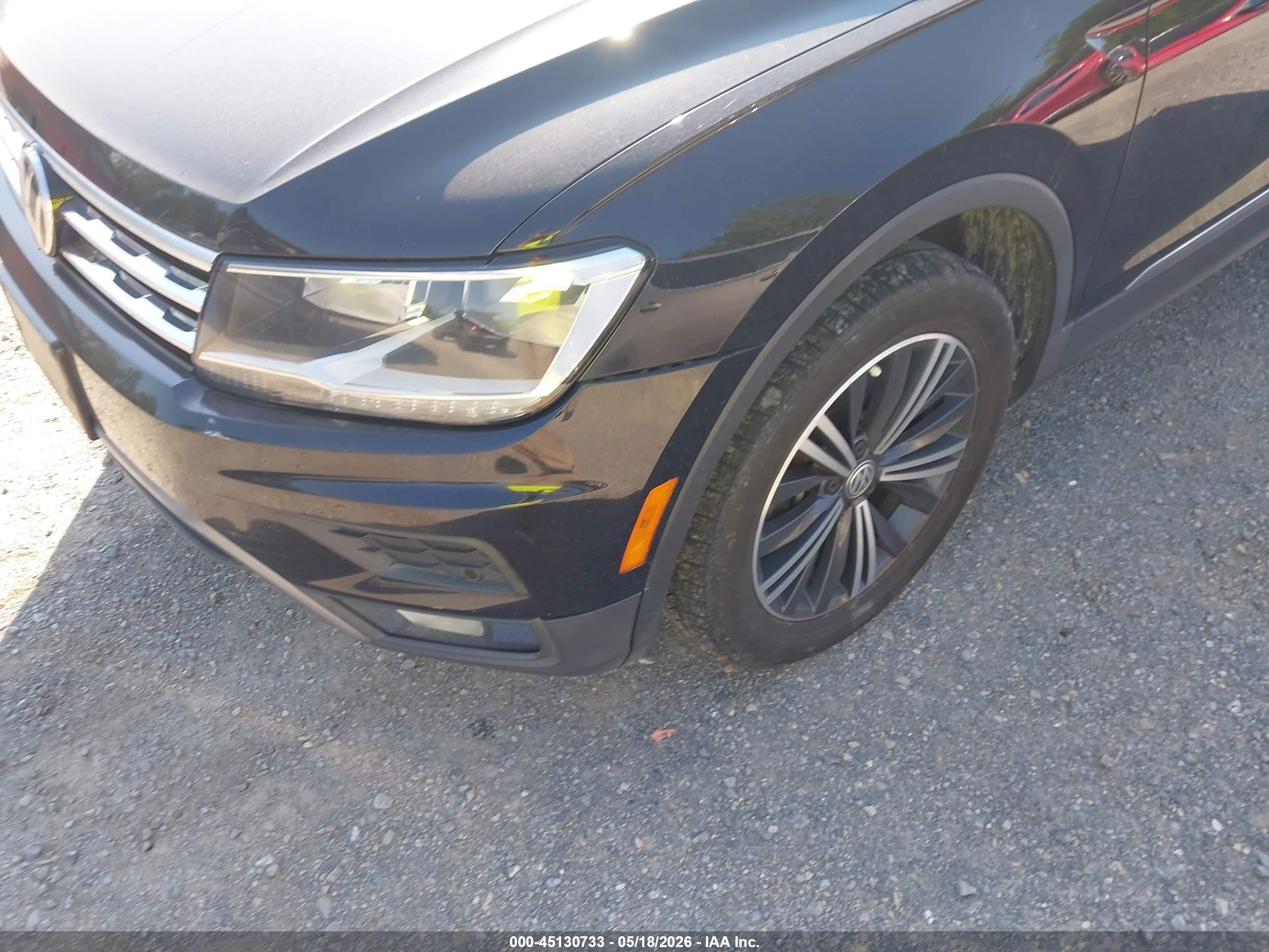 2019 Volkswagen Tiguan 2.0t Se/2.0t Sel/2.0t Sel R-line/2.0t Sel R-line Black Black vin: 3VV3B7AX5KM103699