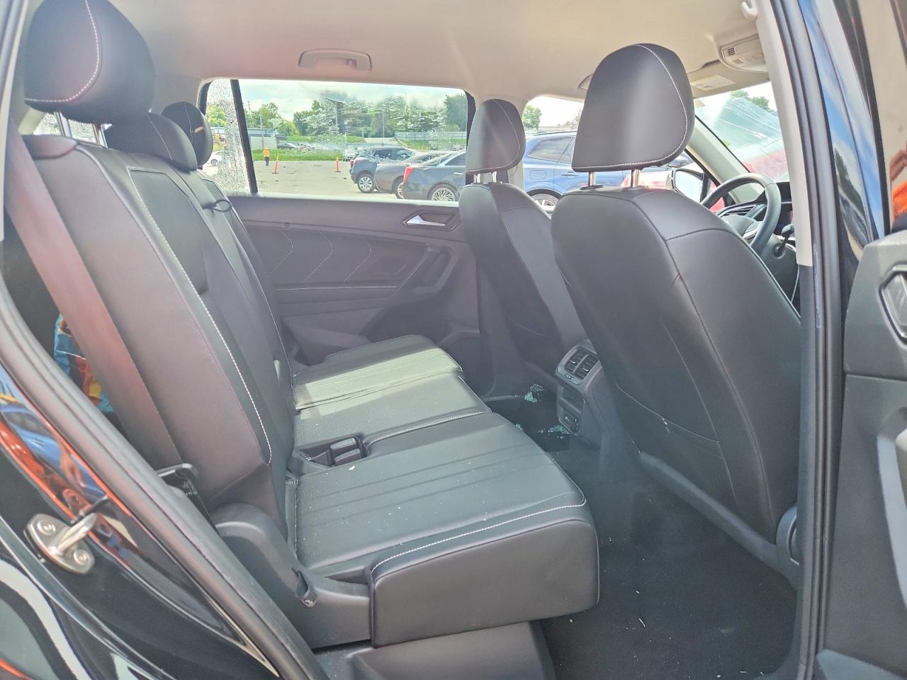 2023 Volkswagen Tiguan Se Черный vin: 3VV3B7AX6PM032519