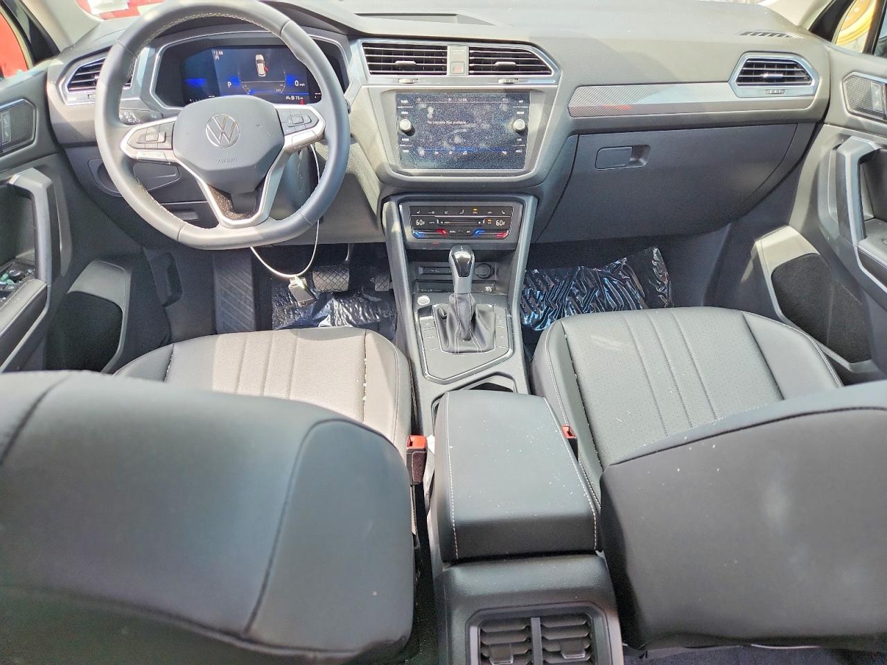 2023 Volkswagen Tiguan Se Черный vin: 3VV3B7AX6PM032519