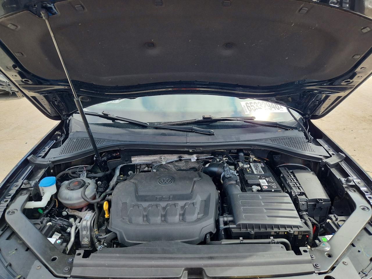 2023 Volkswagen Tiguan Se Черный vin: 3VV3B7AX6PM032519