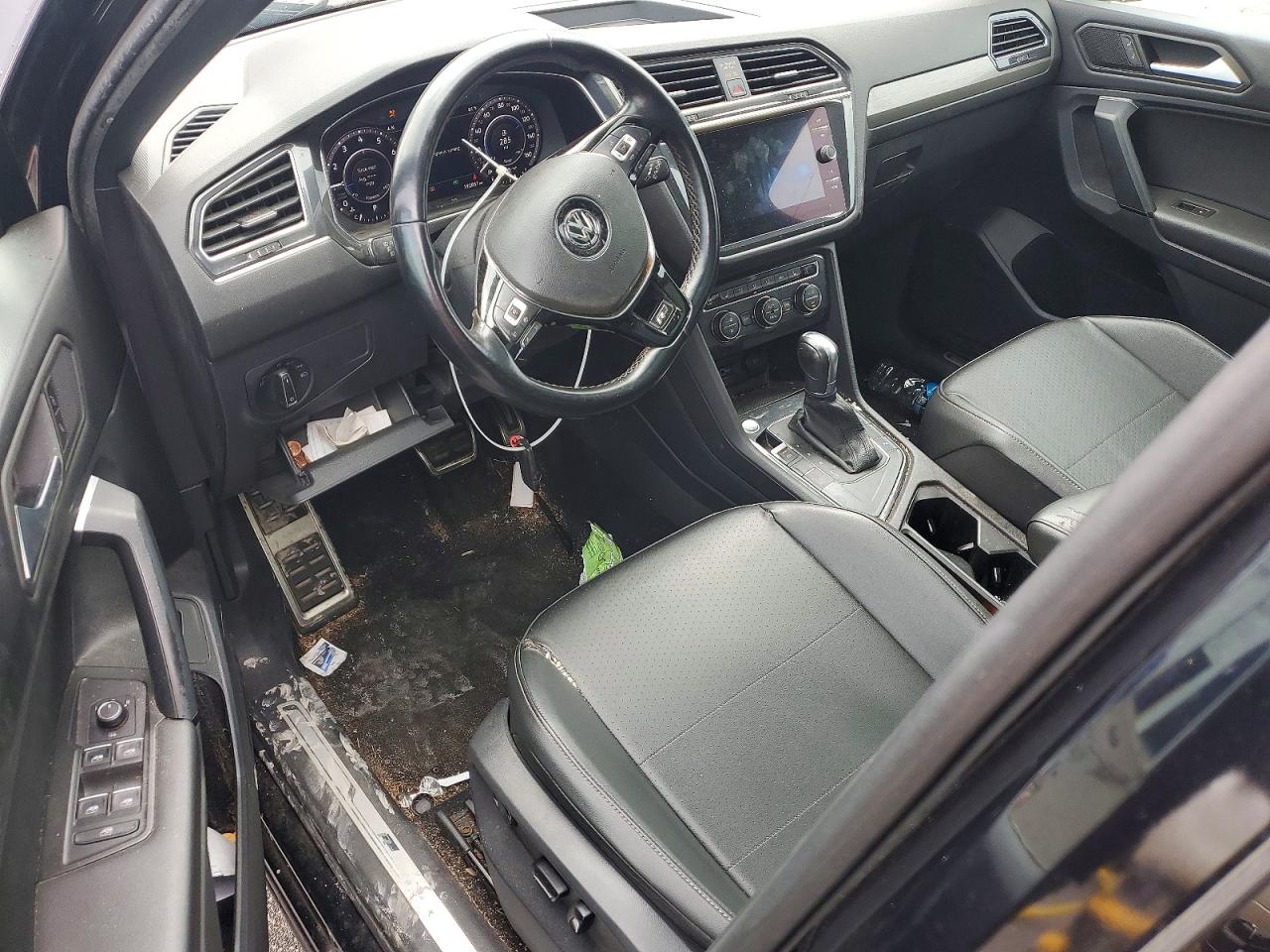 2019 Volkswagen Tiguan Se Black vin: 3VV3B7AX7KM065313