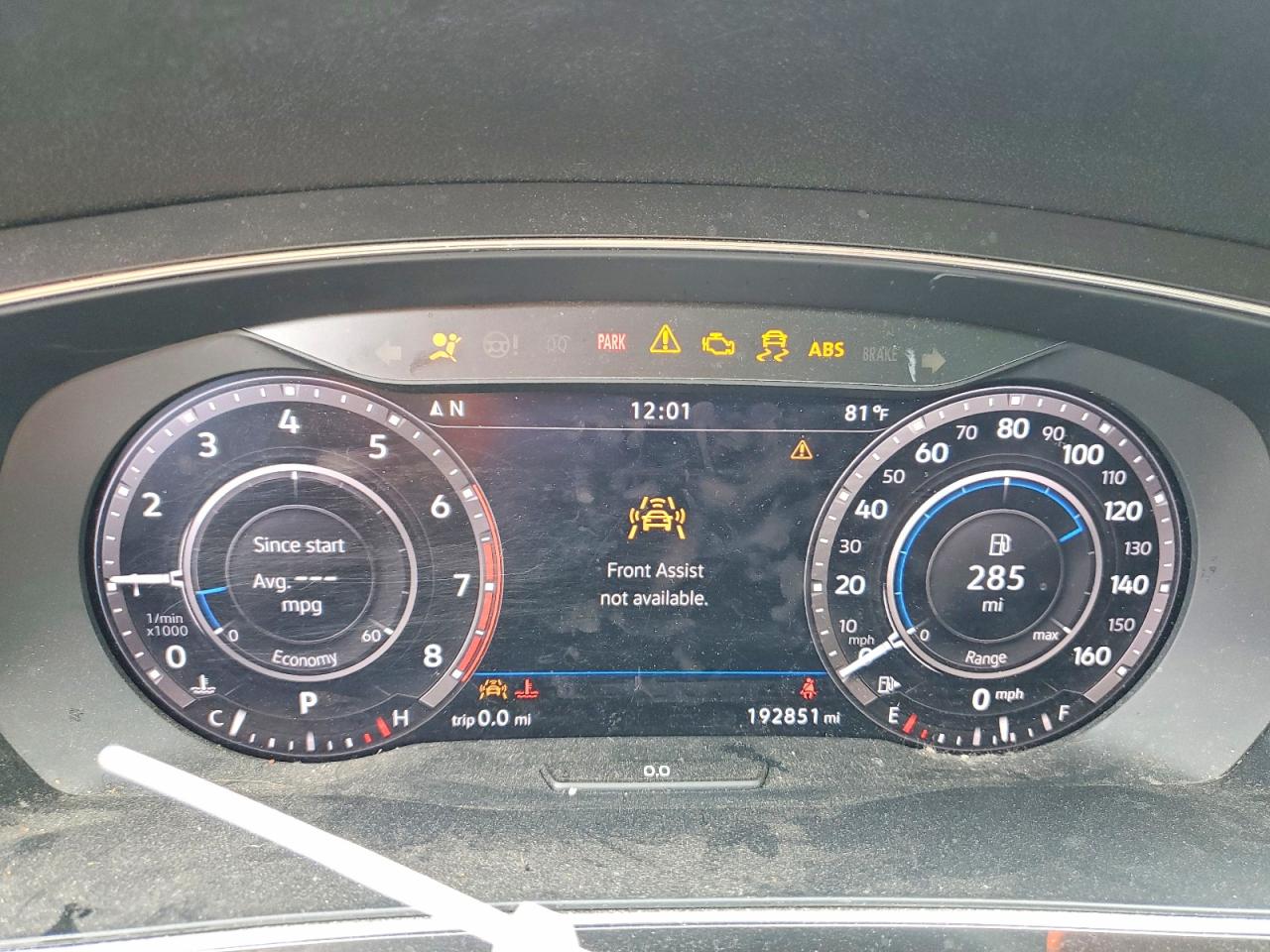 2019 Volkswagen Tiguan Se Black vin: 3VV3B7AX7KM065313