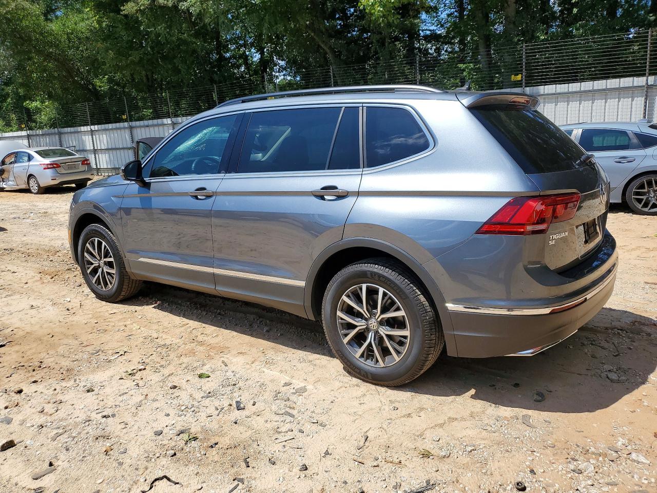 2020 Volkswagen Tiguan Se Silver vin: 3VV3B7AX7LM017795