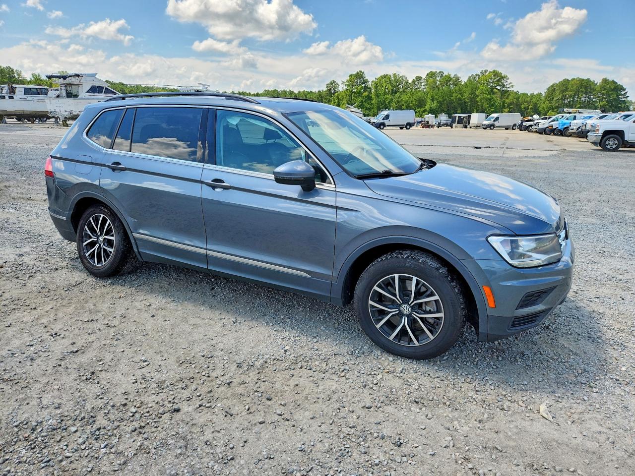 2021 Volkswagen Tiguan Se Charcoal vin: 3VV3B7AX7MM158562