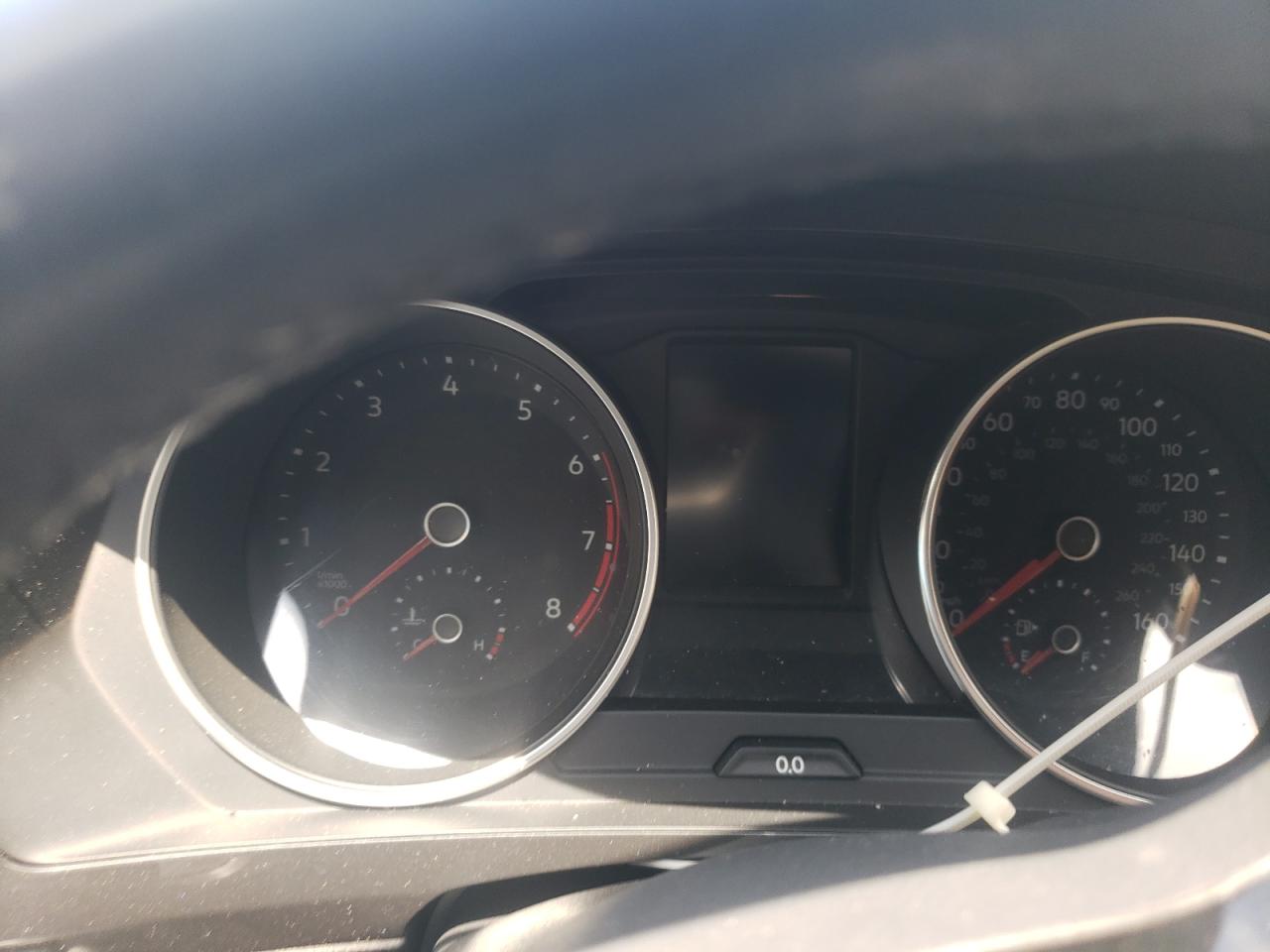 2019 Volkswagen Tiguan Se Gray vin: 3VV3B7AX8KM154369