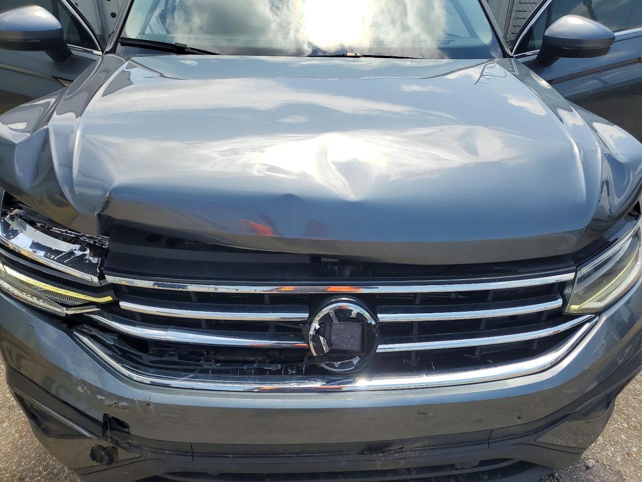 2024 Volkswagen Tiguan Se Gray vin: 3VV3B7AX9RM063931