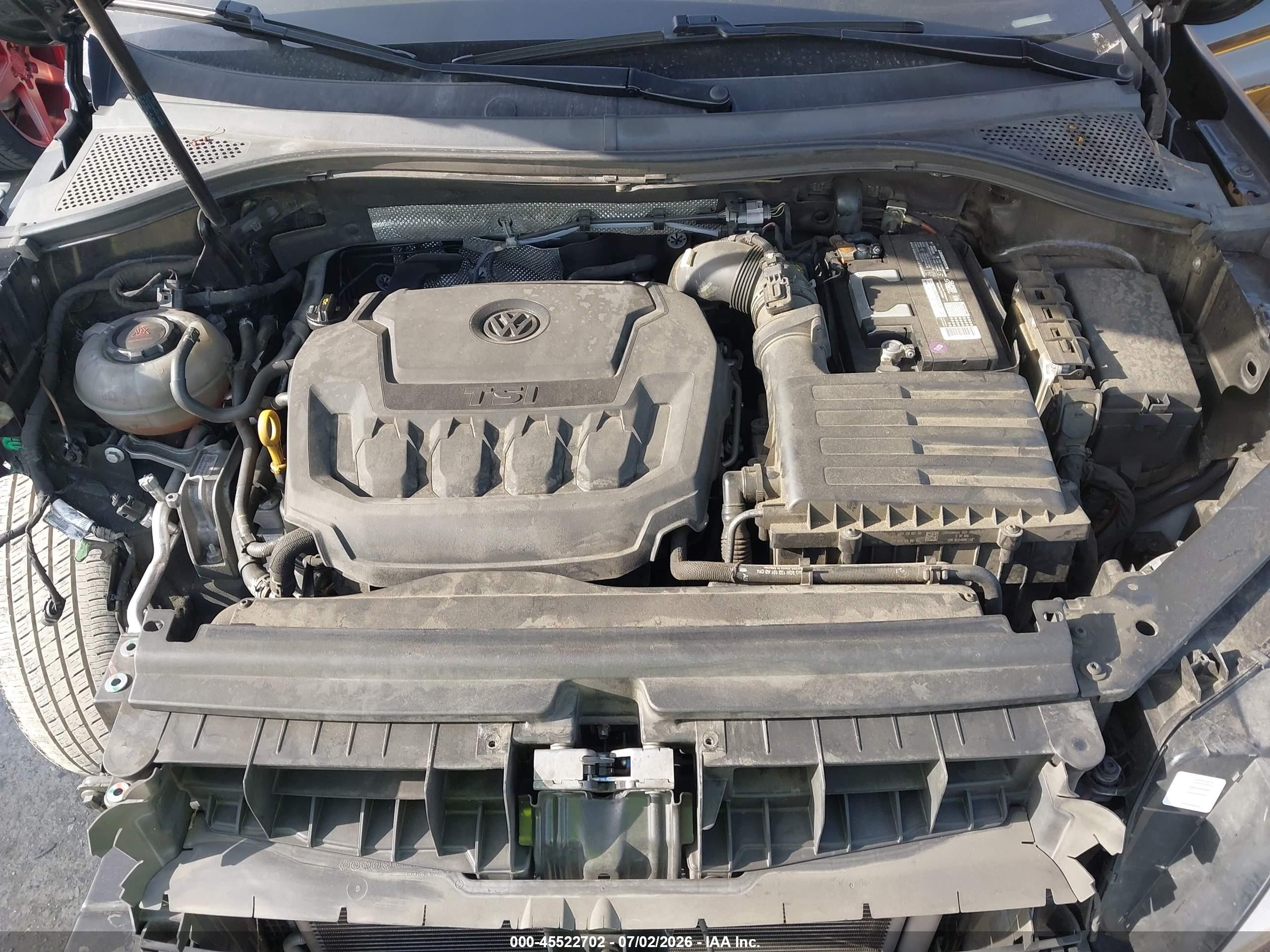 2018 Volkswagen Tiguan 2.0t Se/2.0t Sel Black vin: 3VV3B7AXXJM207300