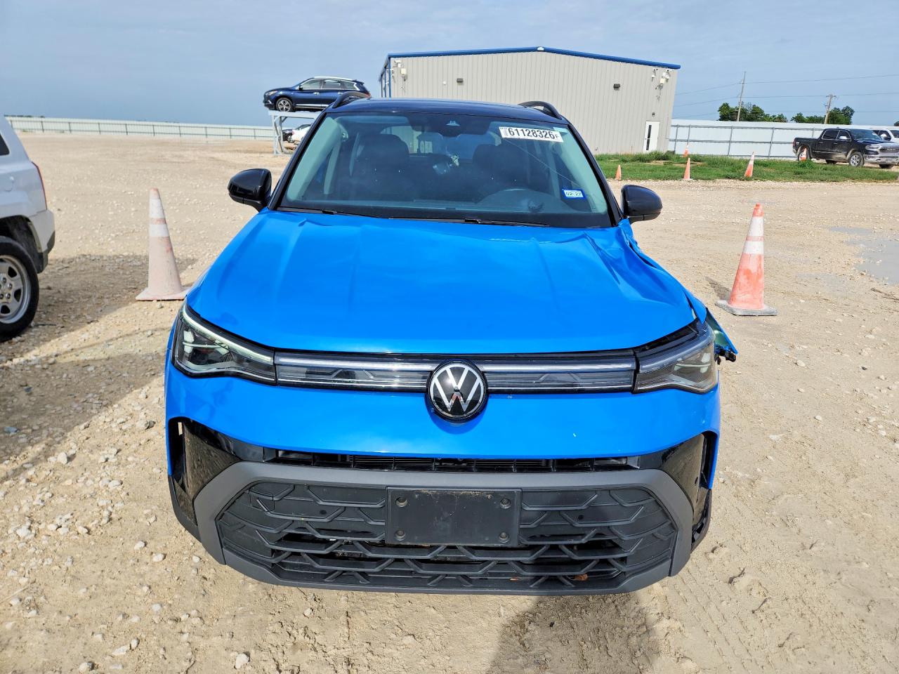 2025 Volkswagen Taos Se Black Blue vin: 3VV3C7B27SM007203