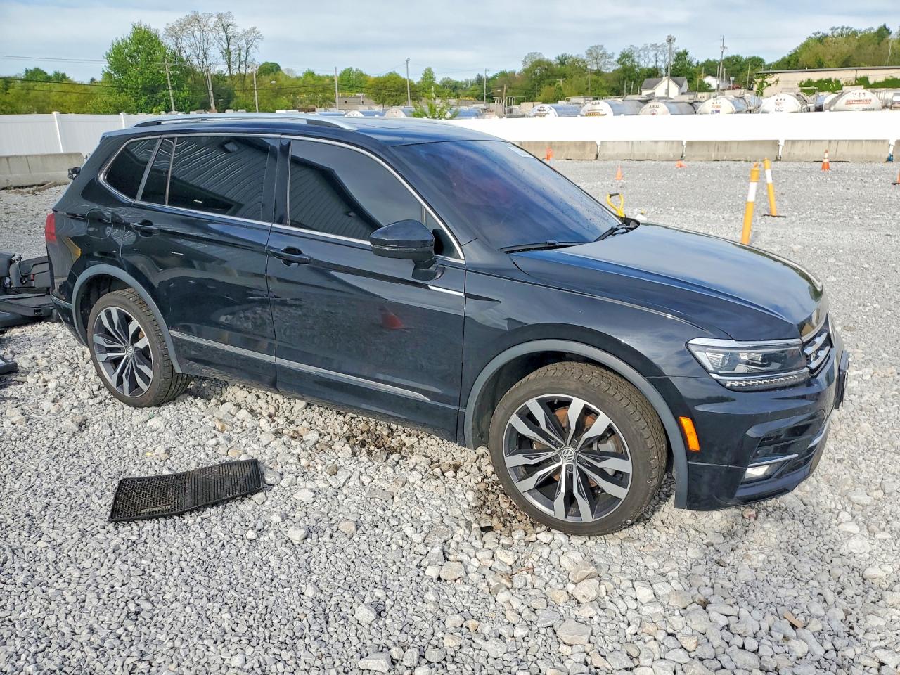 2020 Volkswagen Tiguan Sel Premium R-line Черный vin: 3VV4B7AX0LM098577