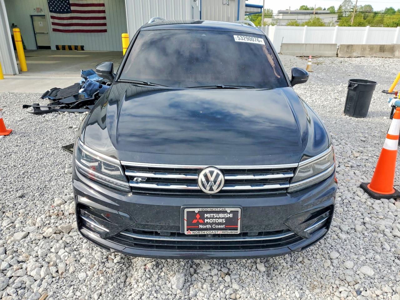 2020 Volkswagen Tiguan Sel Premium R-line Черный vin: 3VV4B7AX0LM098577