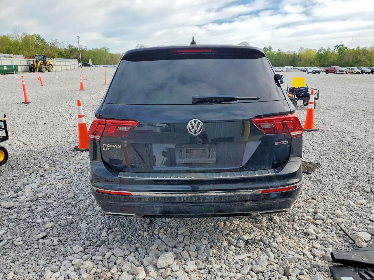 2020 Volkswagen Tiguan Sel Premium R-line Черный vin: 3VV4B7AX0LM098577