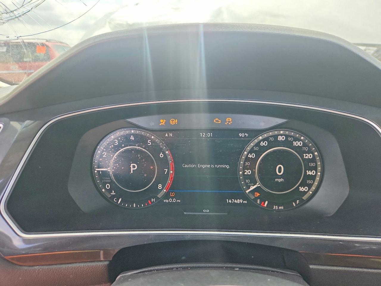 2018 Volkswagen Tiguan Sel Premium White vin: 3VV4B7AX1JM003831