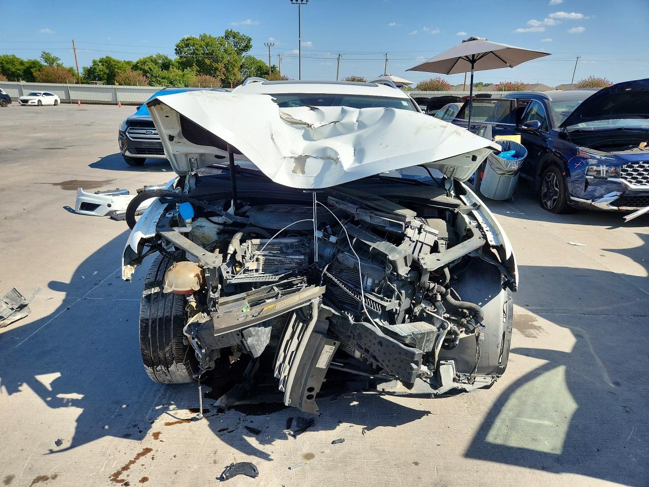 2018 Volkswagen Tiguan Sel Premium White vin: 3VV4B7AX7JM154995