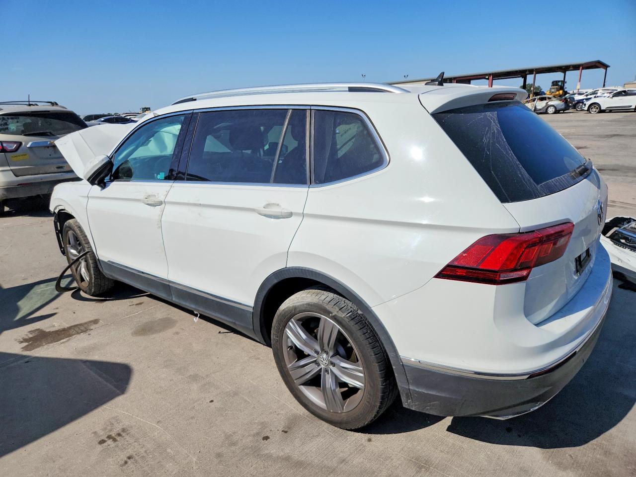 2018 Volkswagen Tiguan Sel Premium White vin: 3VV4B7AX7JM154995
