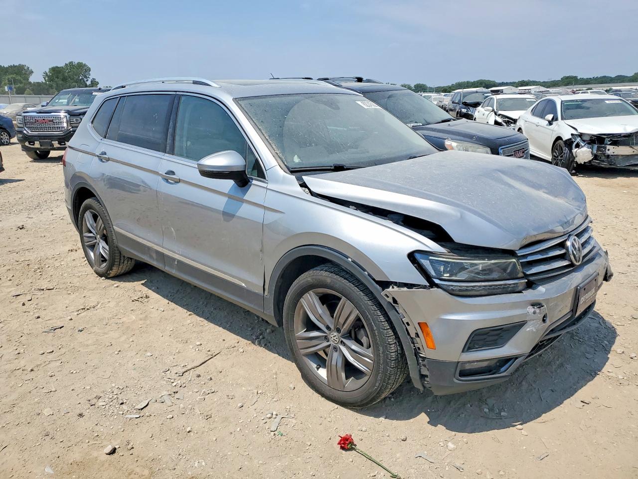2019 Volkswagen Tiguan Sel Premium Silver vin: 3VV4B7AX8KM194956
